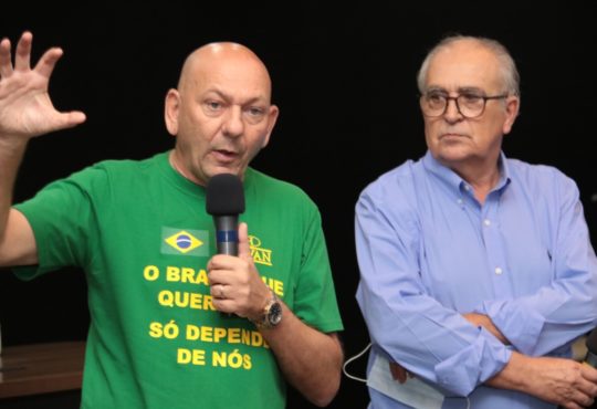 Luciano Hang e Wallace Sampaio