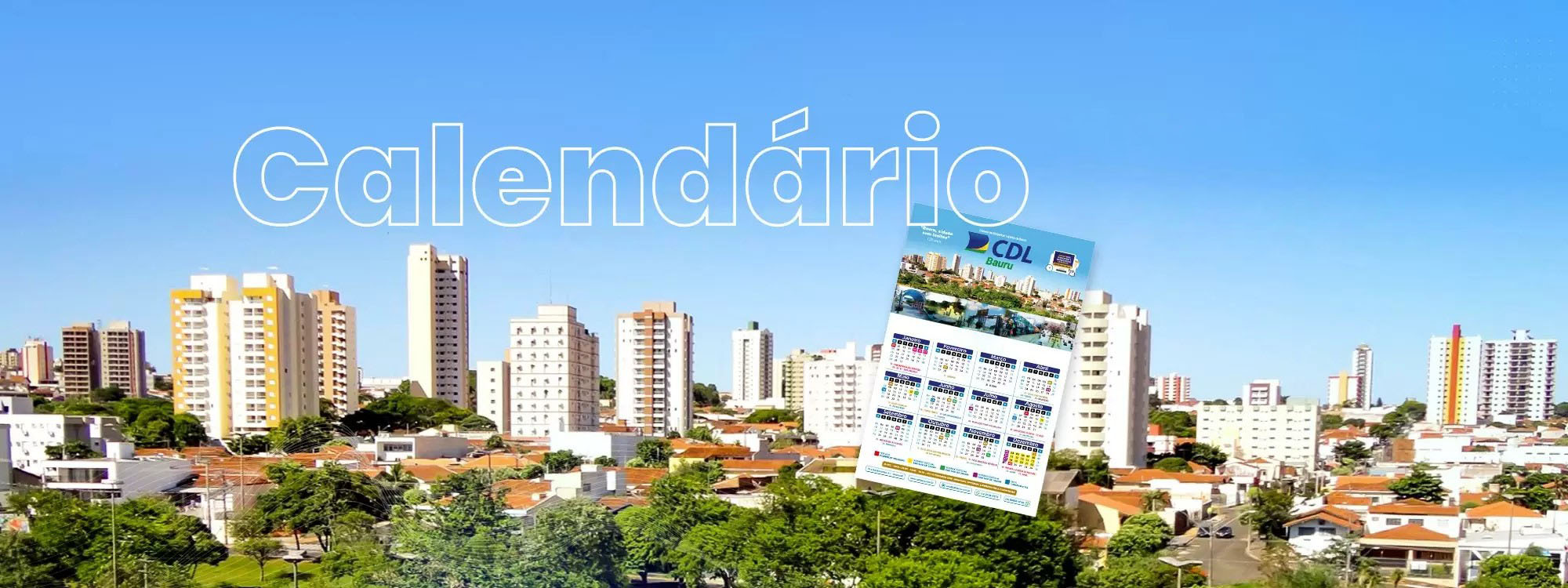 CDL Bauru Calendário 2024